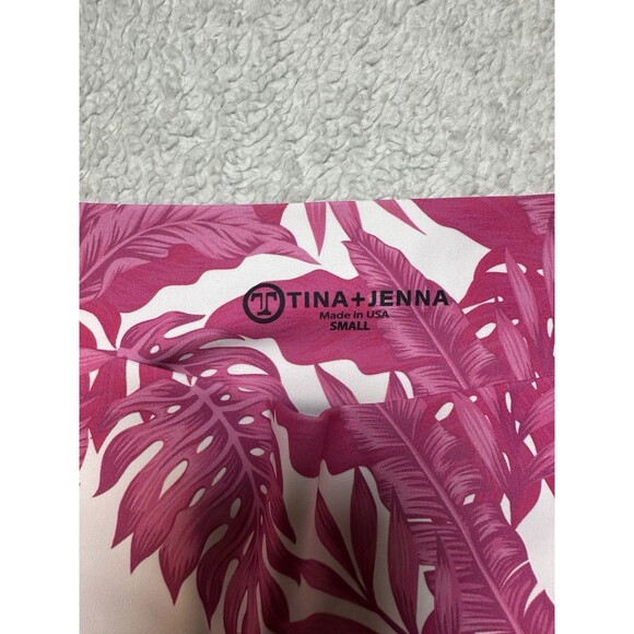 Tina + Jenna Skort Womens Size S Pink Tropical Tennis Golf Pickleball - Picture 4 of 7